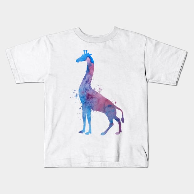 Giraffe Kids T-Shirt by TheJollyMarten